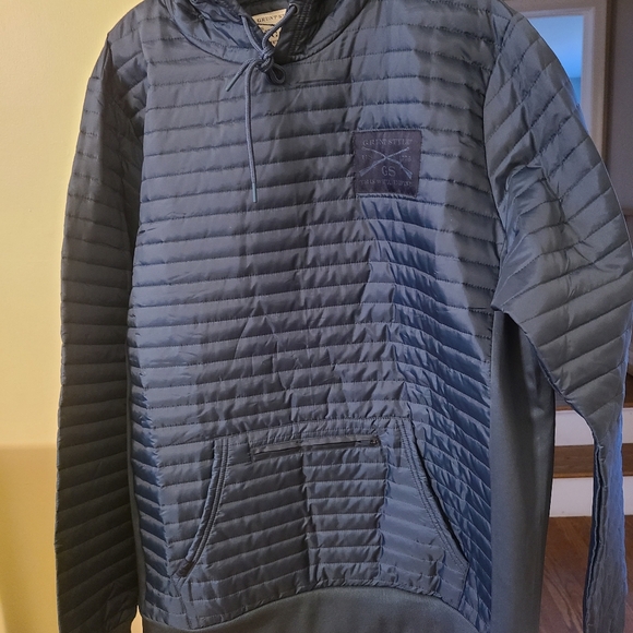 New Without Tags Quilted Hoodie By Grunt Style - Picture 2 of 5